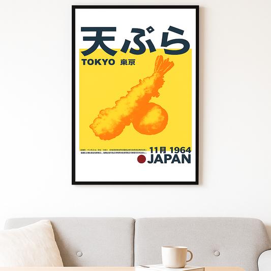 Tokyo Tempura | Premium Framed Poster