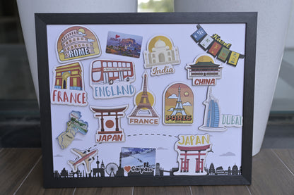 Travel Souvenir Magnet Collector