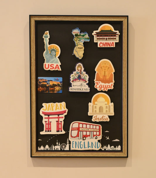 Travel Souvenir Magnet Collector
