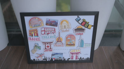 Travel Souvenir Magnet Collector